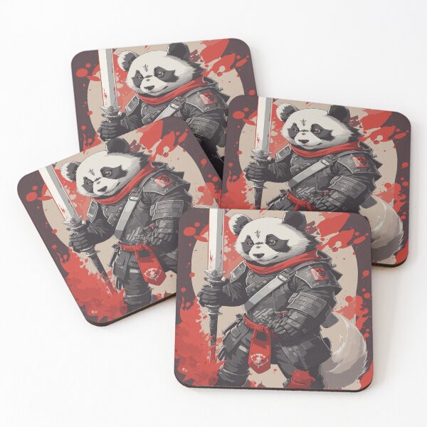 Item preview, majestic panda bear wielding a sword designed and sold by AFUNARTZ.