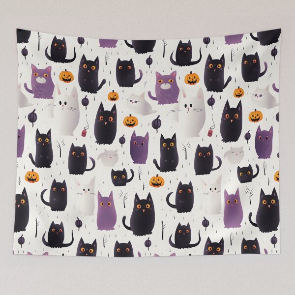 Item preview, Purrfectly Wicked Feline Frights, funny cats, cats lover, halloween gifts. designed and sold by im9creative.