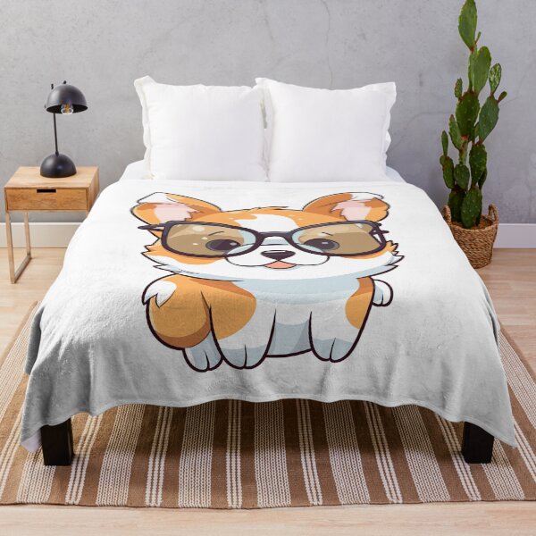 Item preview, Cute Corgi Specs: A Charming Canine Design designed and sold by robsonnjr.