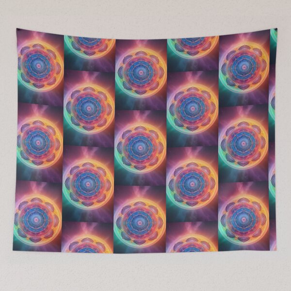 Item preview, Space Mandala Circle Art 32 by MMA designed and sold by spacemandala.