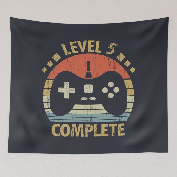 Item preview, 5th Wedding Anniversary 	 - Level 5 Complete Video Gamer   	 designed and sold by nllzmntm21.