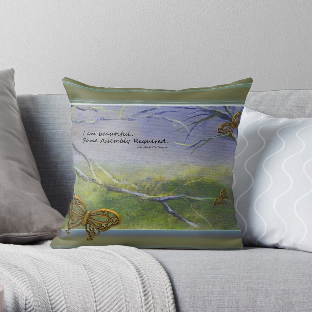 Item preview, Throw Pillow designed and sold by artbybean.
