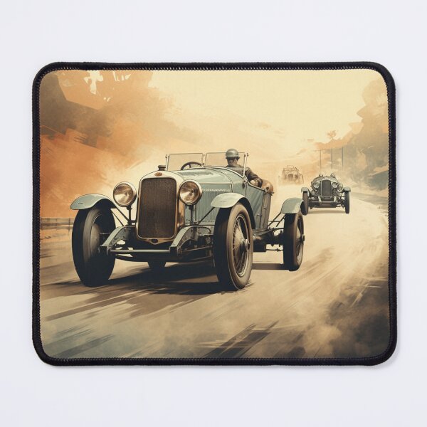 Item preview, A Vintage Car Race designed and sold by GoodOldVintage.