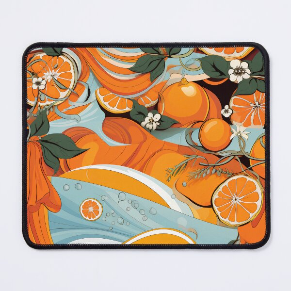 Item preview, Fresh Orange Pattern designed and sold by Design-Fountain.