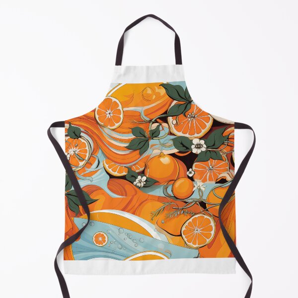 Item preview, Fresh Orange Pattern designed and sold by Design-Fountain.