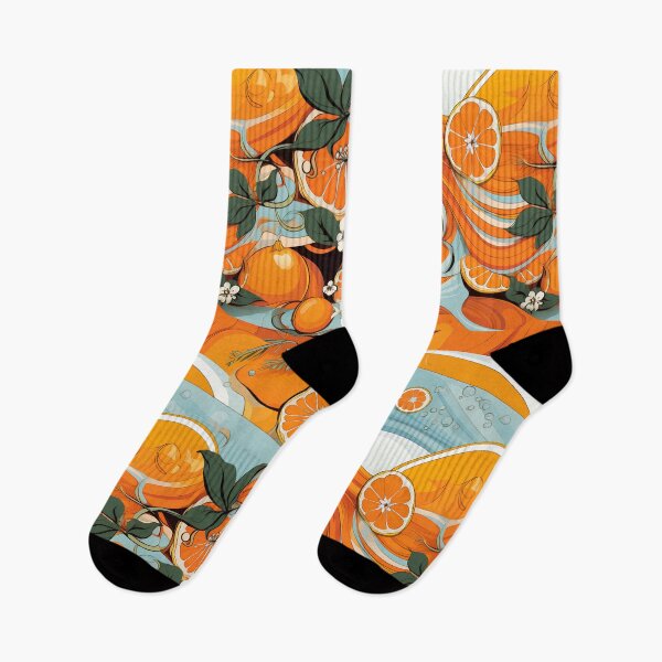 Item preview, Fresh Orange Pattern designed and sold by Design-Fountain.