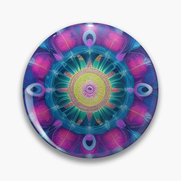 Item preview, Space Mandala Circle Art 33 by MMA designed and sold by spacemandala.