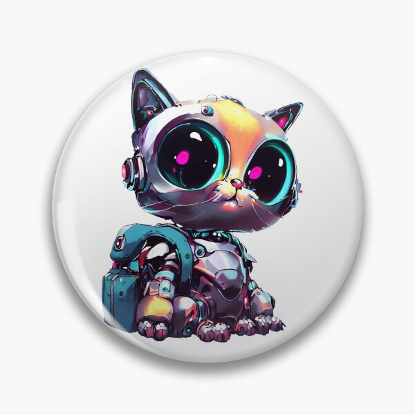 Item preview, Robo-Cat Going Back To School! designed and sold by kukamatsu.