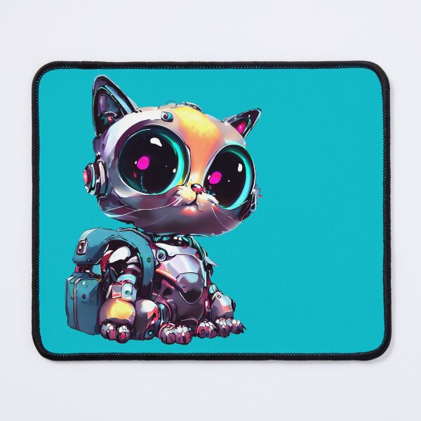 Item preview, Robo-Cat Going Back To School! designed and sold by kukamatsu.