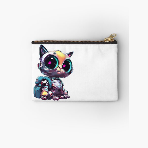Item preview, Robo-Cat Going Back To School! designed and sold by kukamatsu.