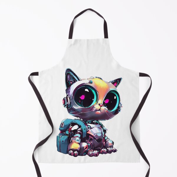 Item preview, Robo-Cat Going Back To School! designed and sold by kukamatsu.