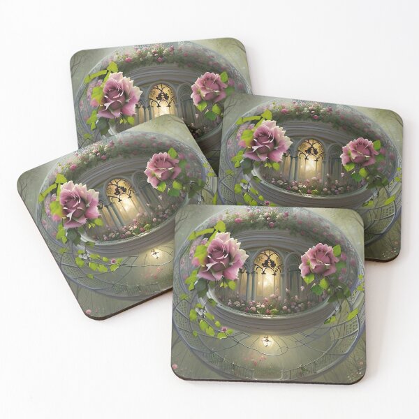 Item preview, A wonderful Flower World Fantasy Garden designed and sold by PixieDustAIArt.