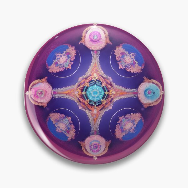 Item preview, Space Mandala Circle Art 34 by MMA designed and sold by spacemandala.