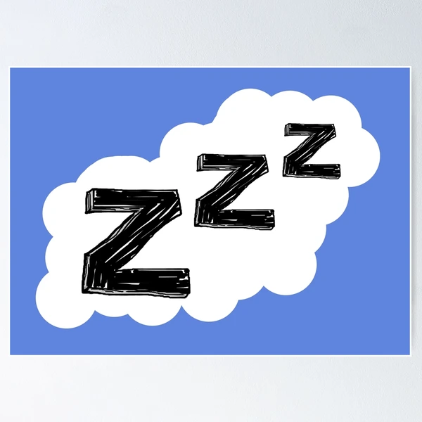 ポスター Sleep ZZZ Sleep