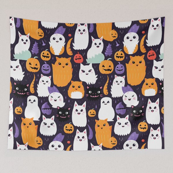 Item preview, Purrfectly Wicked Feline Frights, funny cats, cats lover, halloween gifts. designed and sold by im9creative.