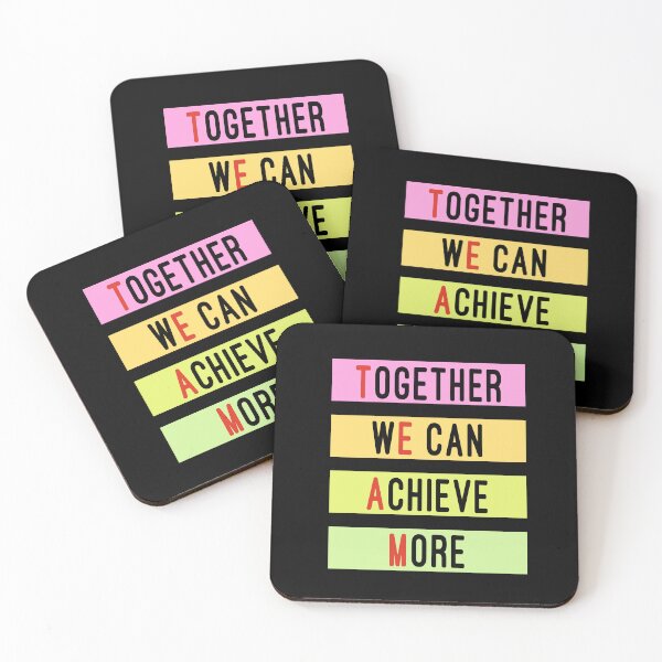 Item preview, Together We Can Achieve More designed and sold by Color-Sparkle.
