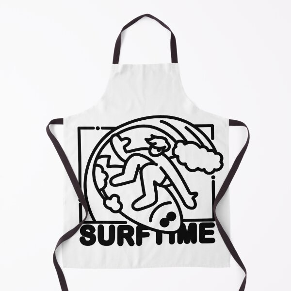 Item preview, Fish surfboard line art designed and sold by ezps.