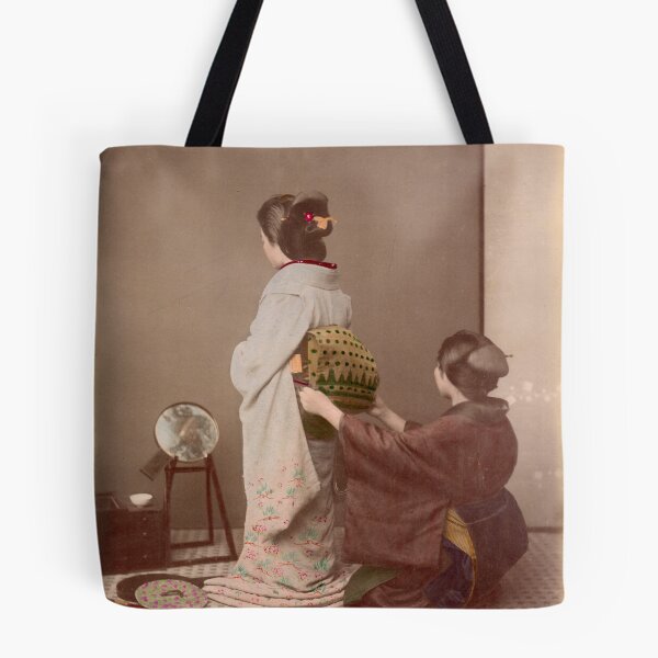 Item preview, Japanese girls wearing kimono designed and sold by Photos of Japan.