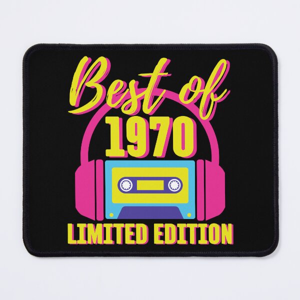 Item preview, Best of 1970 Cassette Tape Retro 1980s Birthday Party Theme 53rd Birthday designed and sold by CreationsbyAny.