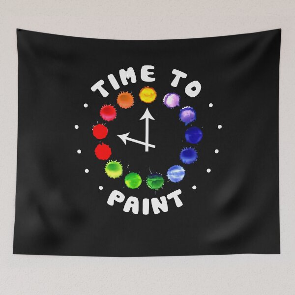 Item preview, Art Teacher Painter Art School Time To Paint designed and sold by mainana78.