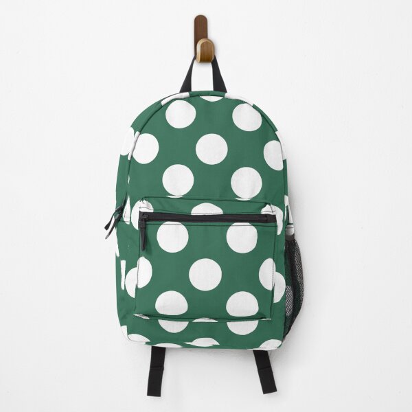 Item preview, Green and White Polka-dot Pattern designed and sold by Sir Meow Meow.