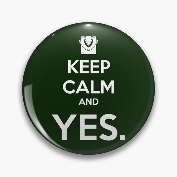 Item preview, Keep Calm and YES designed and sold by otismaximilian.