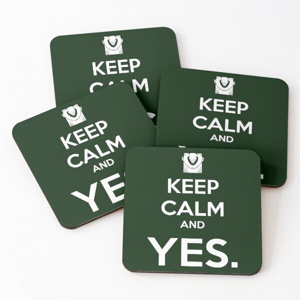 Item preview, Keep Calm and YES designed and sold by otismaximilian.