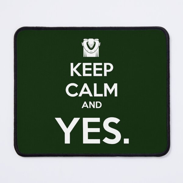 Item preview, Keep Calm and YES designed and sold by otismaximilian.
