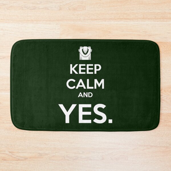 Item preview, Keep Calm and YES designed and sold by otismaximilian.