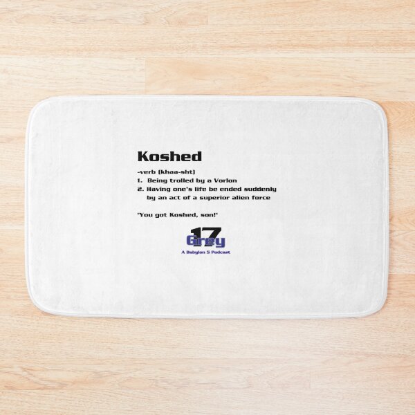 Item preview, Koshed Dictionary Entry - Grey 17 Podcast designed and sold by otismaximilian.