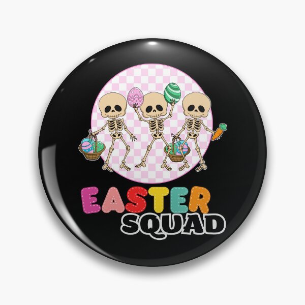 Item preview, Easter Squad Cute Skeleton Funny Egg Hunting Halloween Crew  designed and sold by BunBuntheDog-.