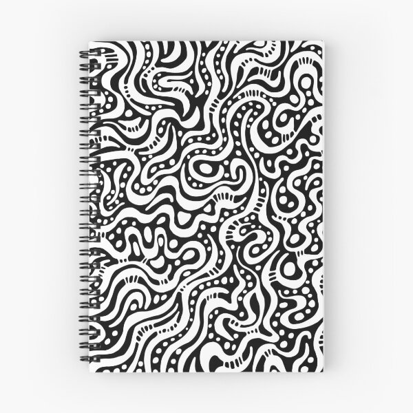 Item preview, Abstract 041211 - Black with White designed and sold by Artberry.