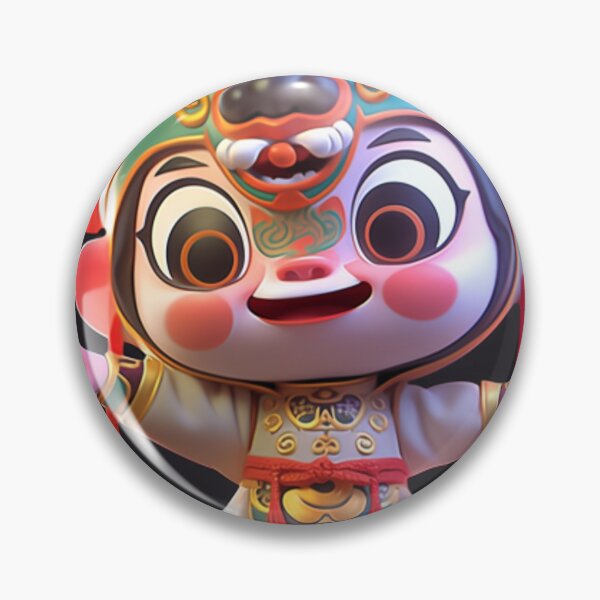 Item preview, Chinese 3 year old boy singing Peking Opera designed and sold by ErinRuthie.