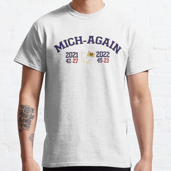 Michigan College Sports Apparel | Shop Unlicensed Michigan Gear | Keep Calm and Hate Ohio State Shirt Short Sleeve / Medium / Maize