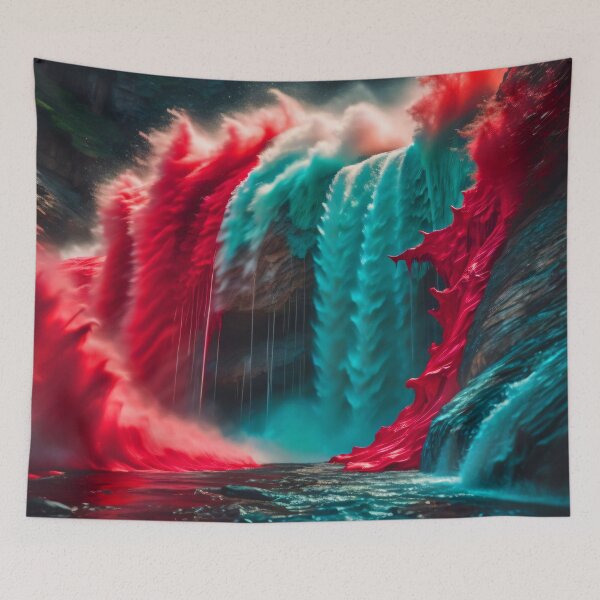 Item preview, Planet X waterfall designed and sold by Vo0do0oo.