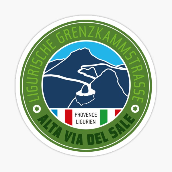 Item preview, Alta Via del Sale | Ligurian Border Ridge Road | V1 designed and sold by Moppedhotel.
