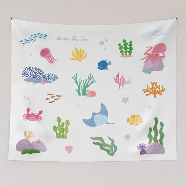 Item preview, Friends in the sea  designed and sold by Pasteltone.