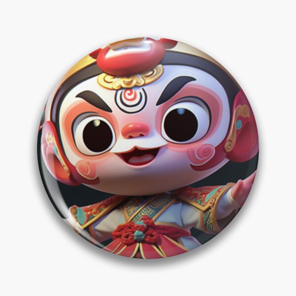 Item preview, Chinese 3 year old boy singing Peking Opera designed and sold by ErinRuthie.