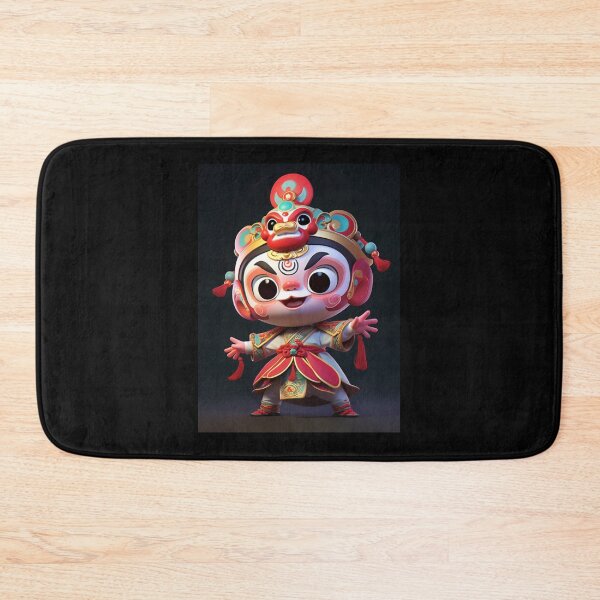 Item preview, Chinese 3 year old boy singing Peking Opera designed and sold by ErinRuthie.