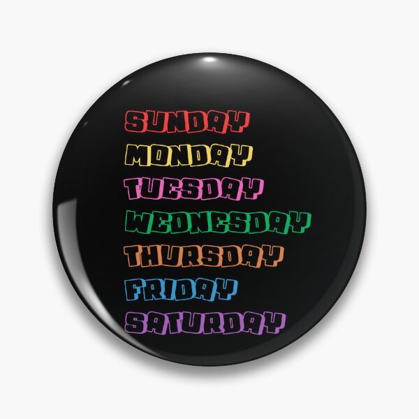 Item preview, Color Days Of The Week. designed and sold by CCT-Design.