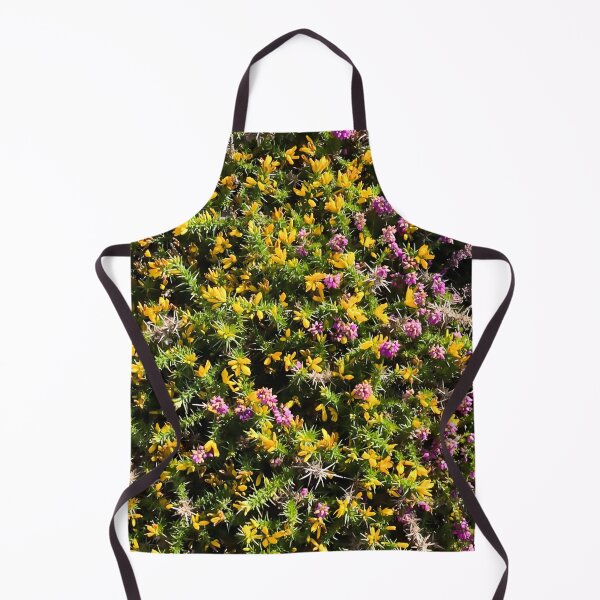 Item preview, Captivating Floral Art Print: Vibrant Purple Heather and Yellow Gorse of the Cornish Coast designed and sold by Oh Halo Berry.