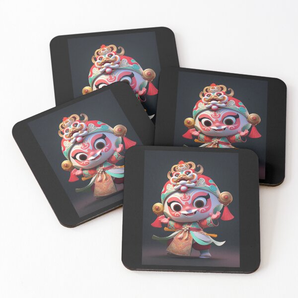 Item preview, Chinese 3 year old boy singing Peking Opera designed and sold by ErinRuthie.