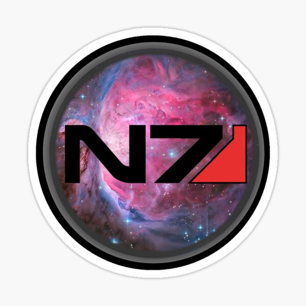 Vista previa del artículo con la obra «Logotipo de efecto masivo N7», diseñado y vendido por elianasofia.