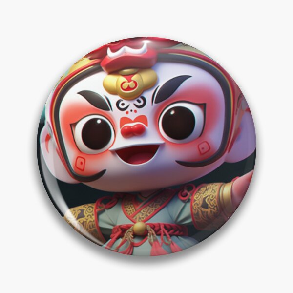 Item preview, Chinese 3 year old boy singing Peking Opera designed and sold by ErinRuthie.