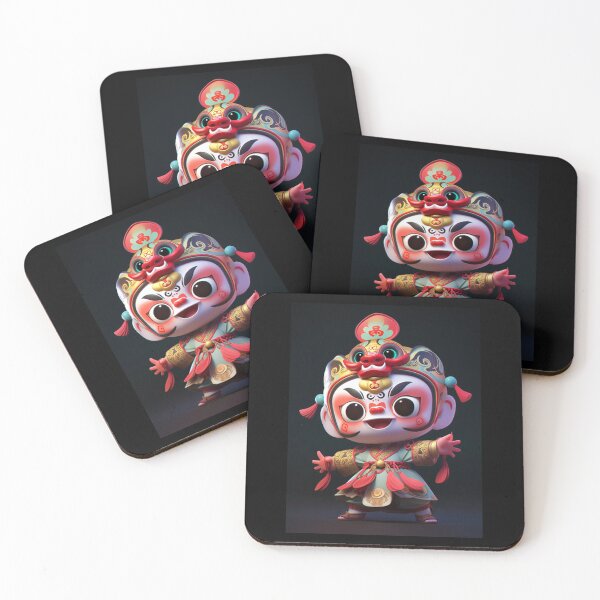Item preview, Chinese 3 year old boy singing Peking Opera designed and sold by ErinRuthie.