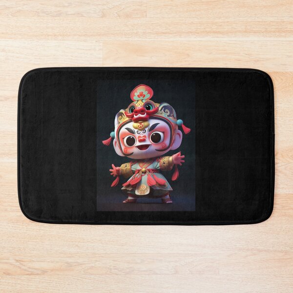 Item preview, Chinese 3 year old boy singing Peking Opera designed and sold by ErinRuthie.