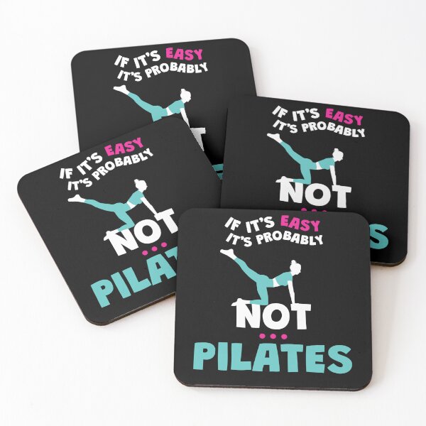 Item preview, If It is Easy It is Probably Not Pilates designed and sold by MooonTees.
