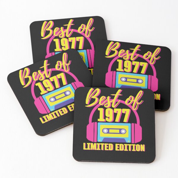 Item preview, Best of 1977 Cassette Tape Retro 1980s Birthday Party Theme 46th Birthday designed and sold by CreationsbyAny.