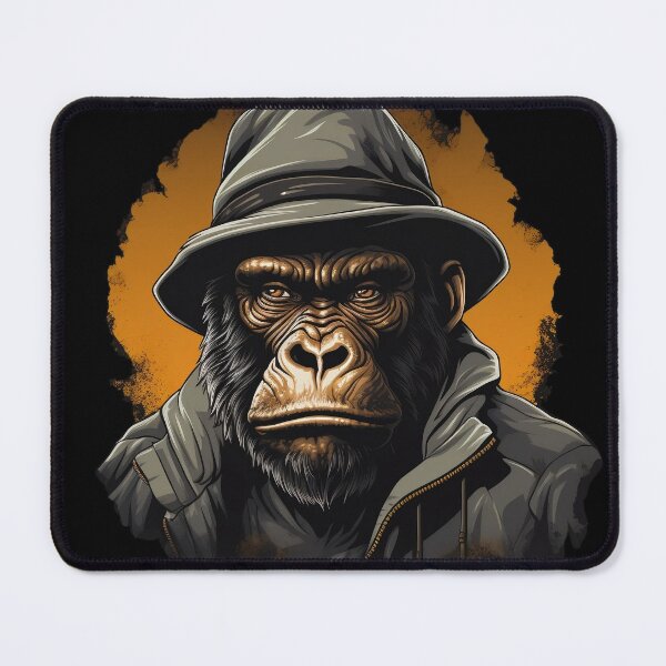 Item preview, "Urban Jungle Vibes: The Dapper Ape" designed and sold by Art-Vortex-fr.