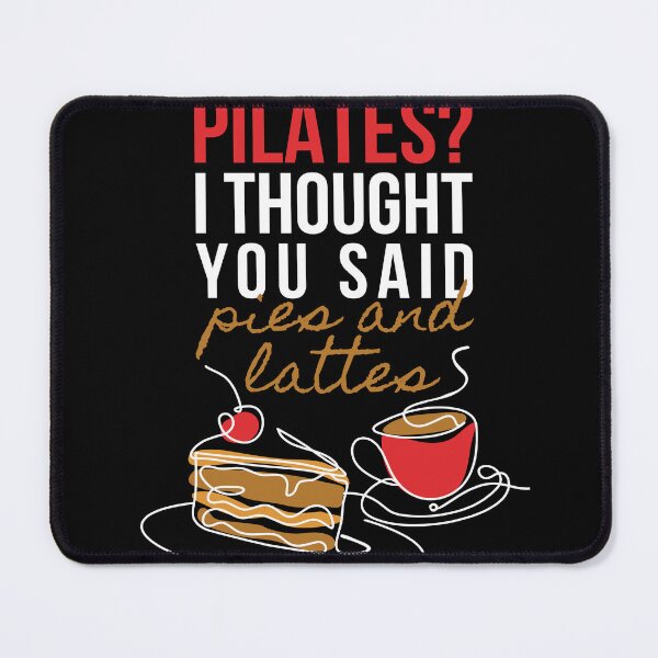 Item preview, Pilates Pies And Lattes Cake Coffee designed and sold by MooonTees.